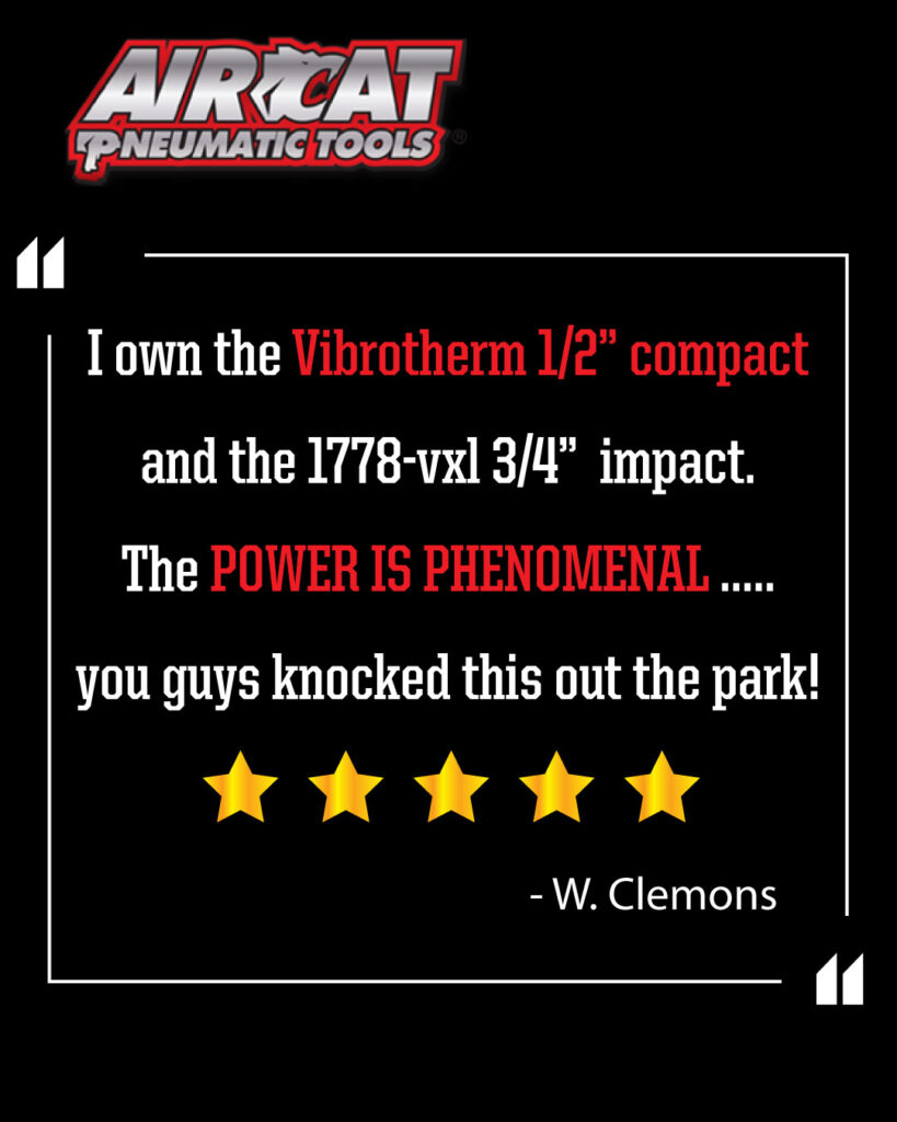 Aircat Pneumatic Tools 1778-VXL customer review