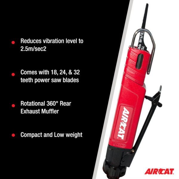 LOW VIBRATION AIR SAW - Continental Tool Group, Inc.