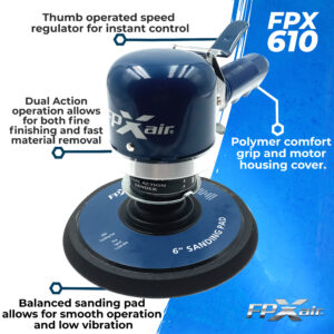 6-in Dual Action Sander