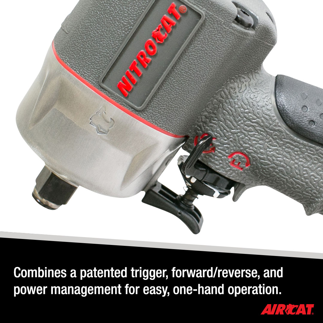 AIRCAT 1/2" NITROCAT® COMPOSITE COMPACT IMPACT WRENCH - Image 3