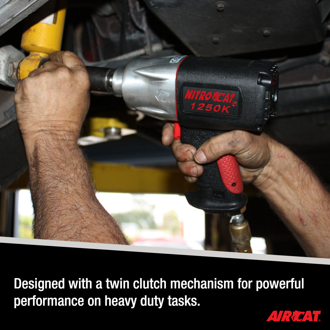 AIRCAT 1/2" NITROCAT COMPOSITE TWIN CLUTCH IMPACT WRENCH - Image 3