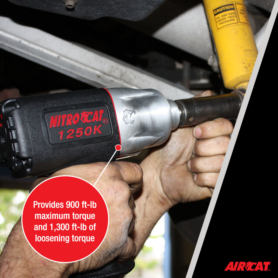 AIRCAT 1/2" NITROCAT COMPOSITE TWIN CLUTCH IMPACT WRENCH - Image 4