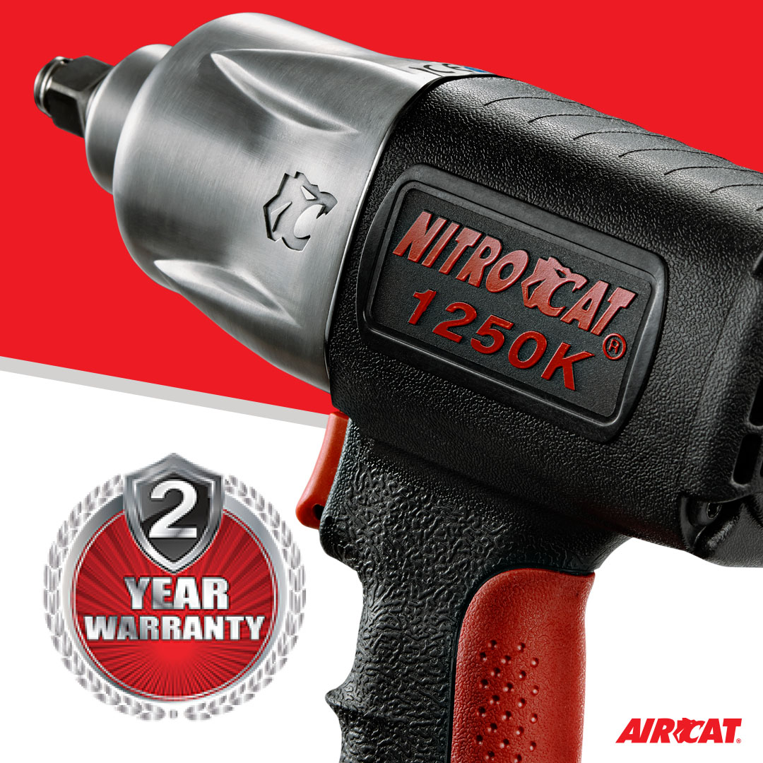 AIRCAT 1/2" NITROCAT COMPOSITE TWIN CLUTCH IMPACT WRENCH - Image 6
