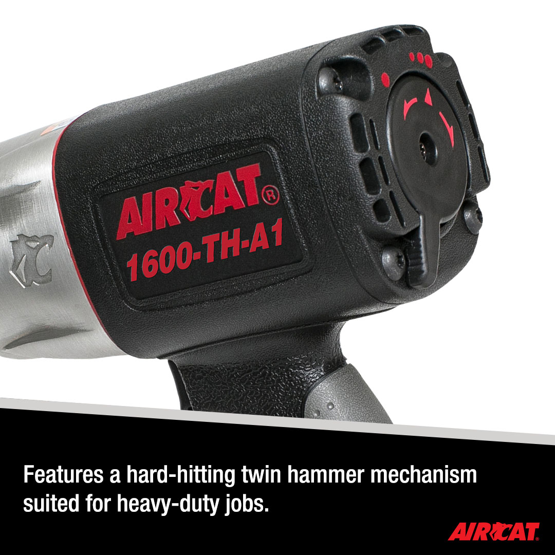 AIRCAT 1" COMPOSITE PISTOL GRIP IMPACT WRENCH - Image 3