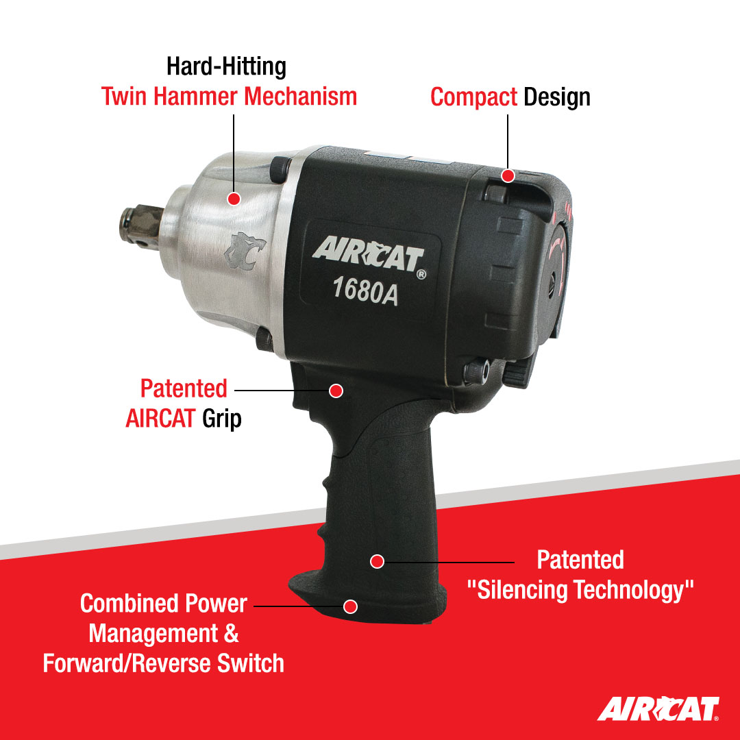 AIRCAT 3/4" IMPACT WRENCH - Image 2