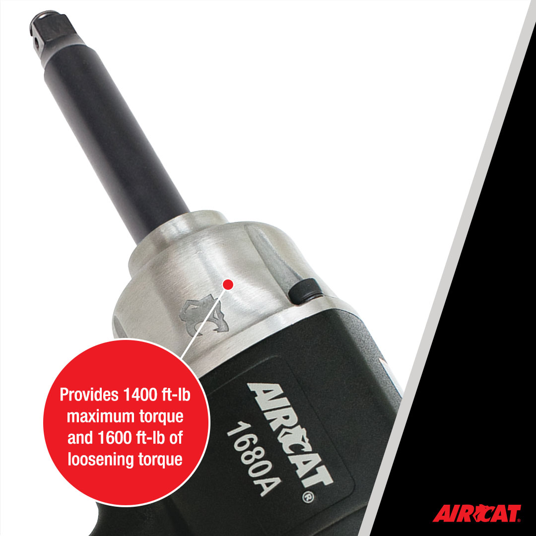 AIRCAT 3/4" IMPACT WRENCH WITH 6" ANVIL - Image 3