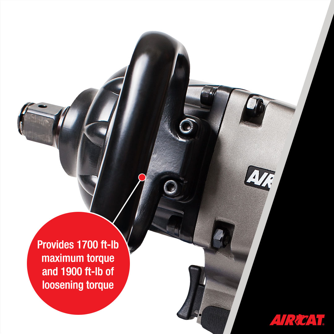 AIRCAT 1" PISTOL GRIP IMPACT WRENCH - Image 5