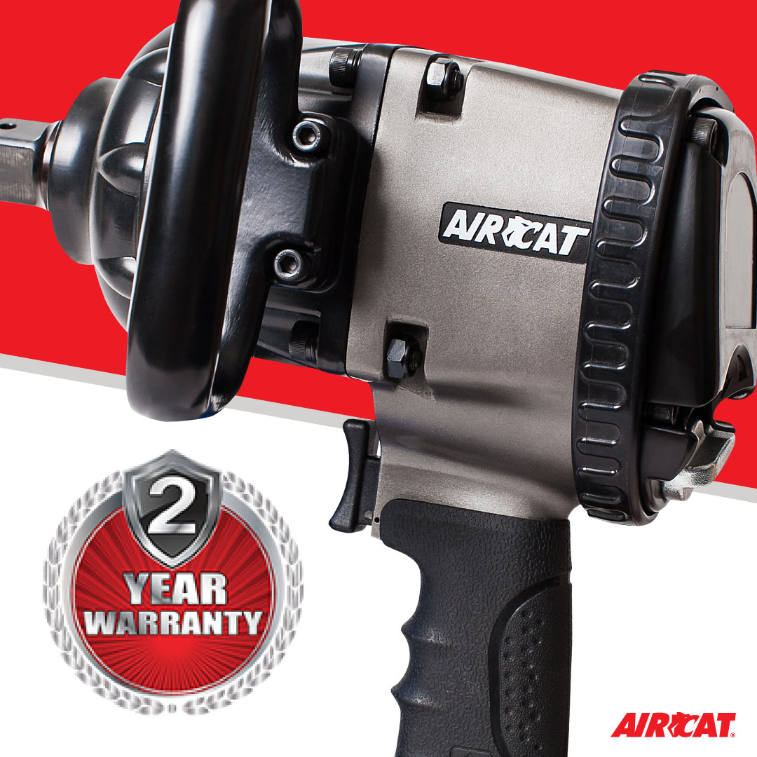 AIRCAT 1" PISTOL GRIP IMPACT WRENCH - Image 6