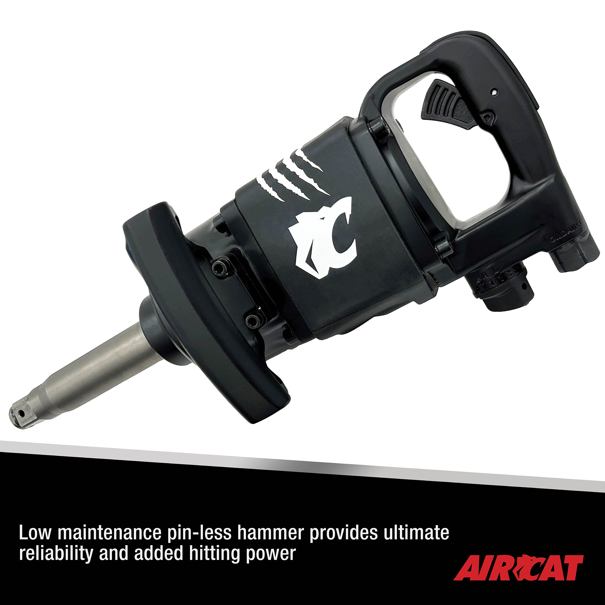 AIRCAT 1" STRAIGHT IMPACT WRENCH WITH 6" EXTENDED ANVIL - Image 3