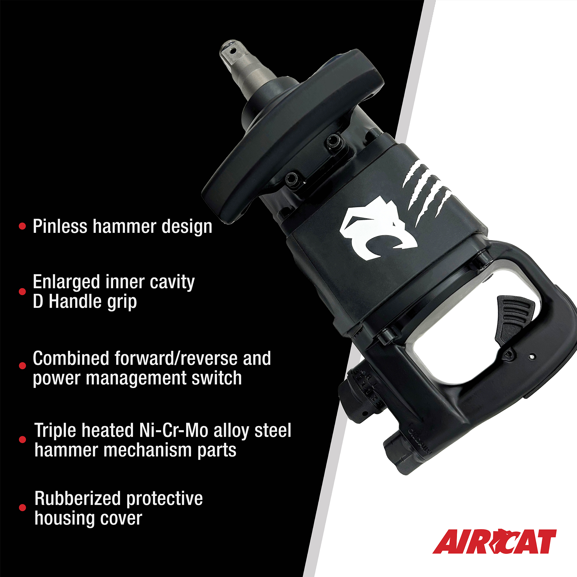 AIRCAT 1" STRAIGHT IMPACT WRENCH - Image 5
