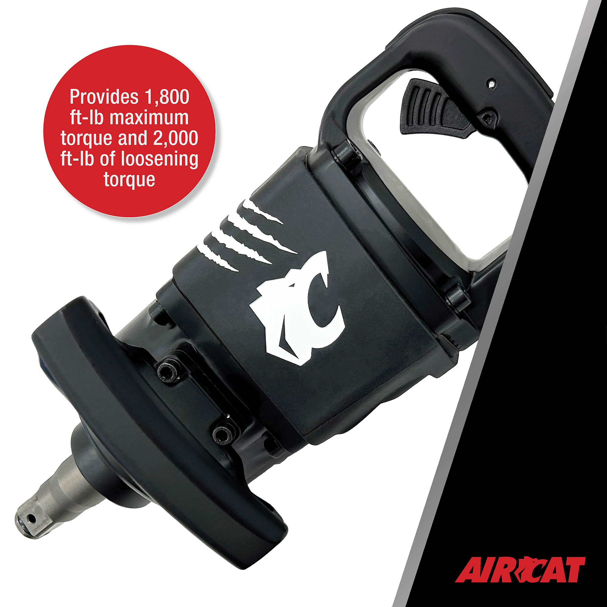 AIRCAT 1" STRAIGHT IMPACT WRENCH - Image 4