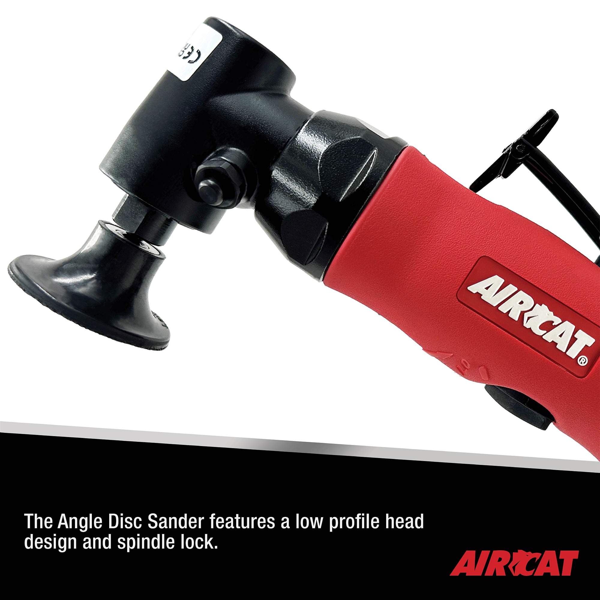 AIRCAT 0.75 HP ANGLE DISC SANDER WITH SPINDLE LOCK - Image 3