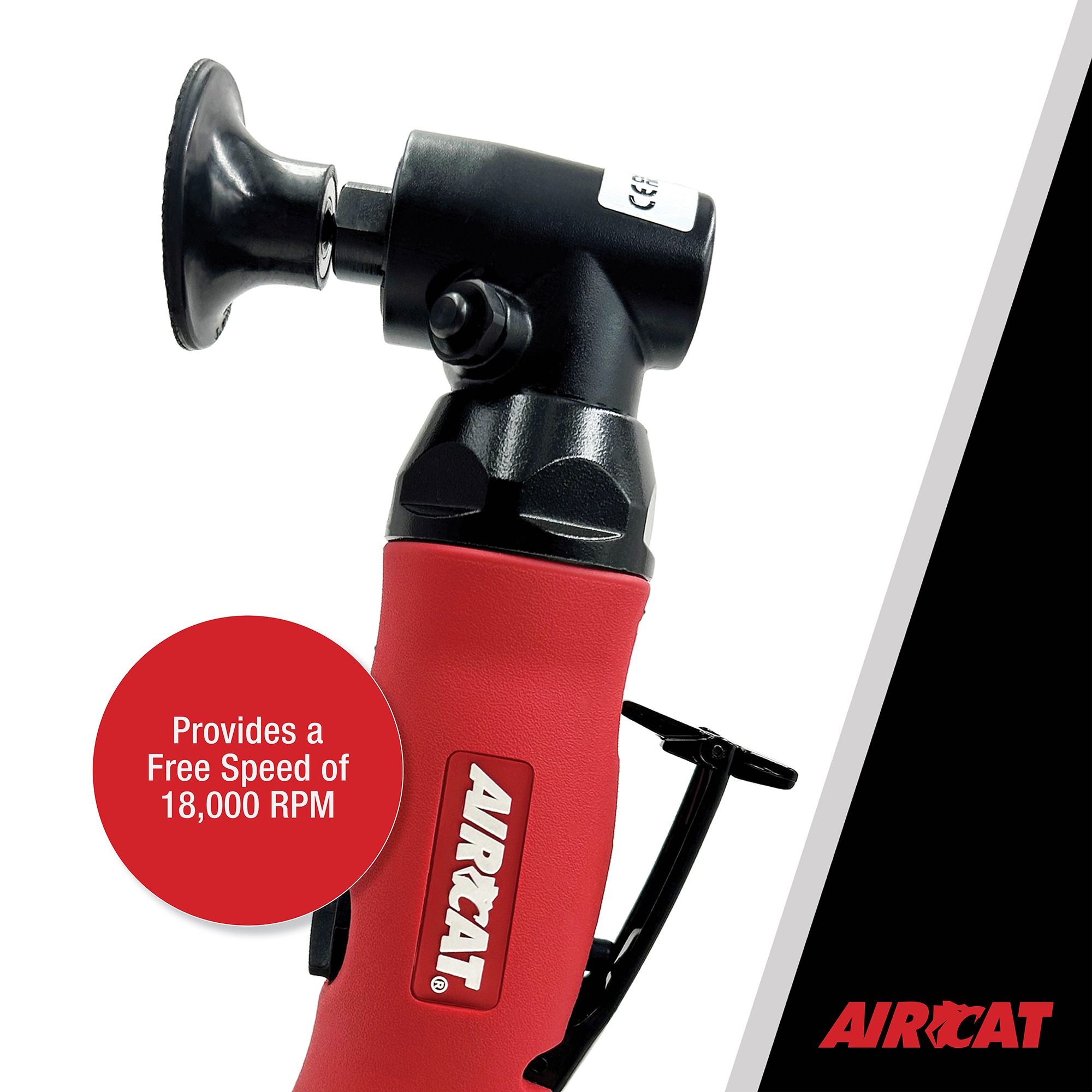 AIRCAT 0.75 HP ANGLE DISC SANDER WITH SPINDLE LOCK - Image 4