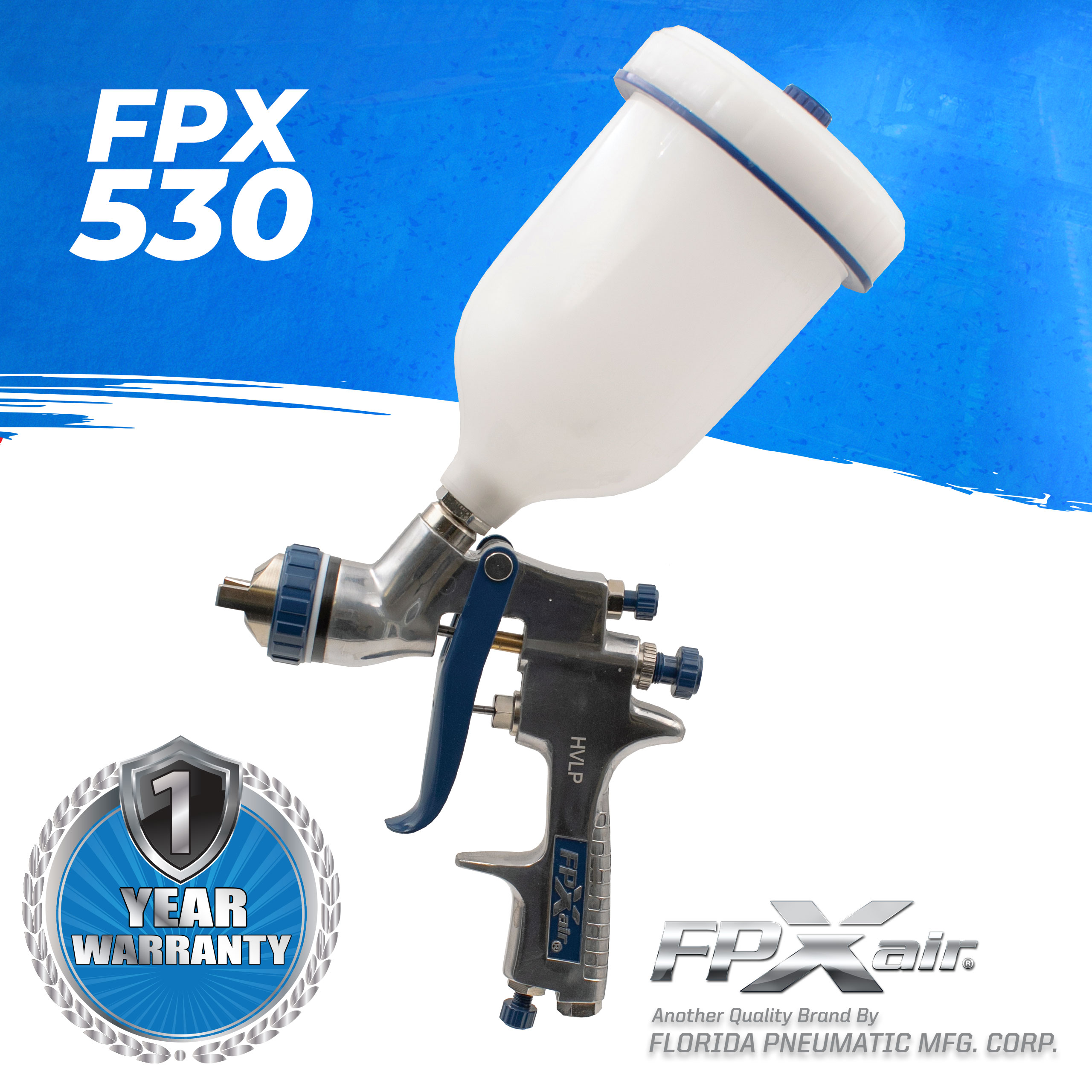 GRAVITY FEED HVLP SPRAY GUN - Image 4