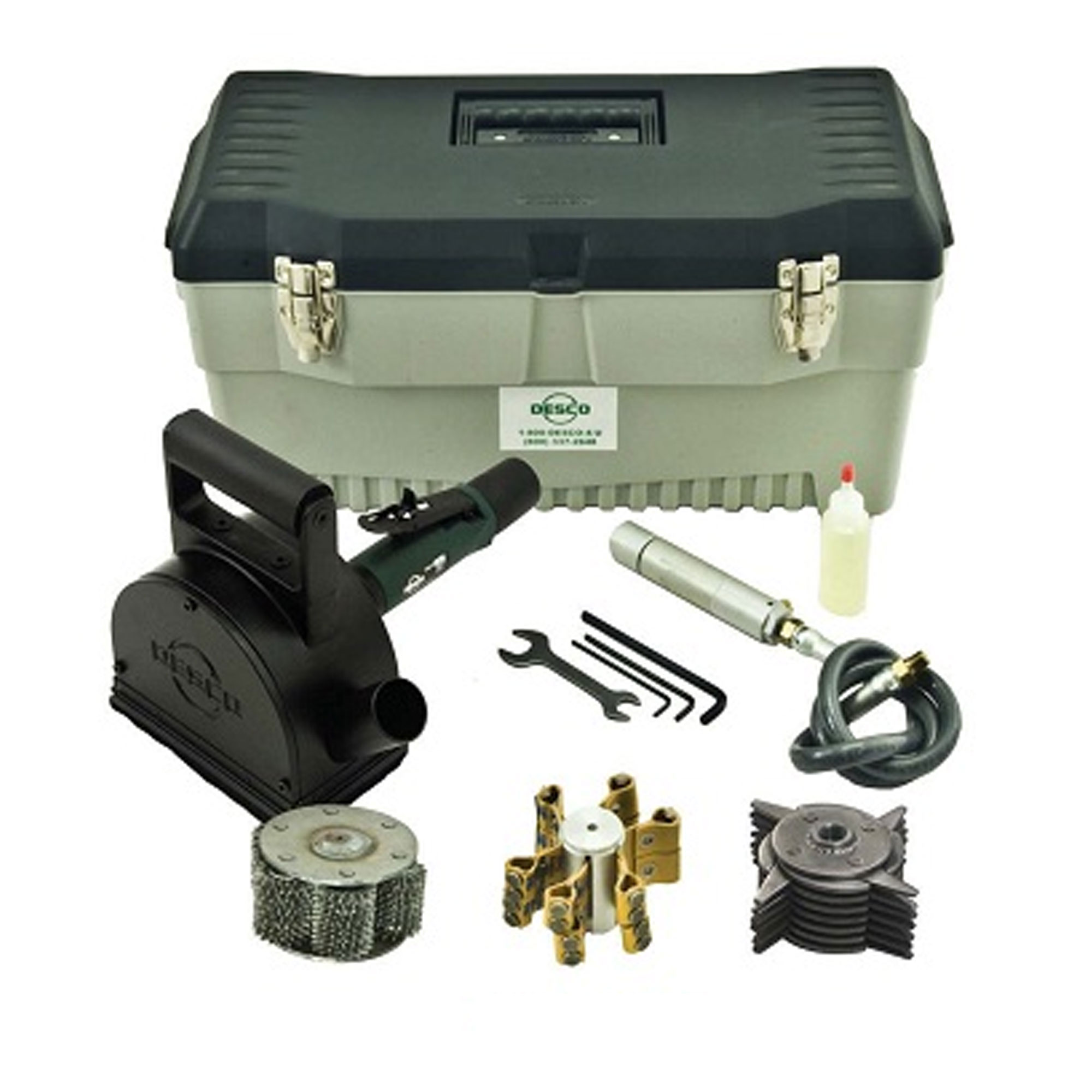 Mini Flush System-Pneumatic 2.25" Cleaning Swath