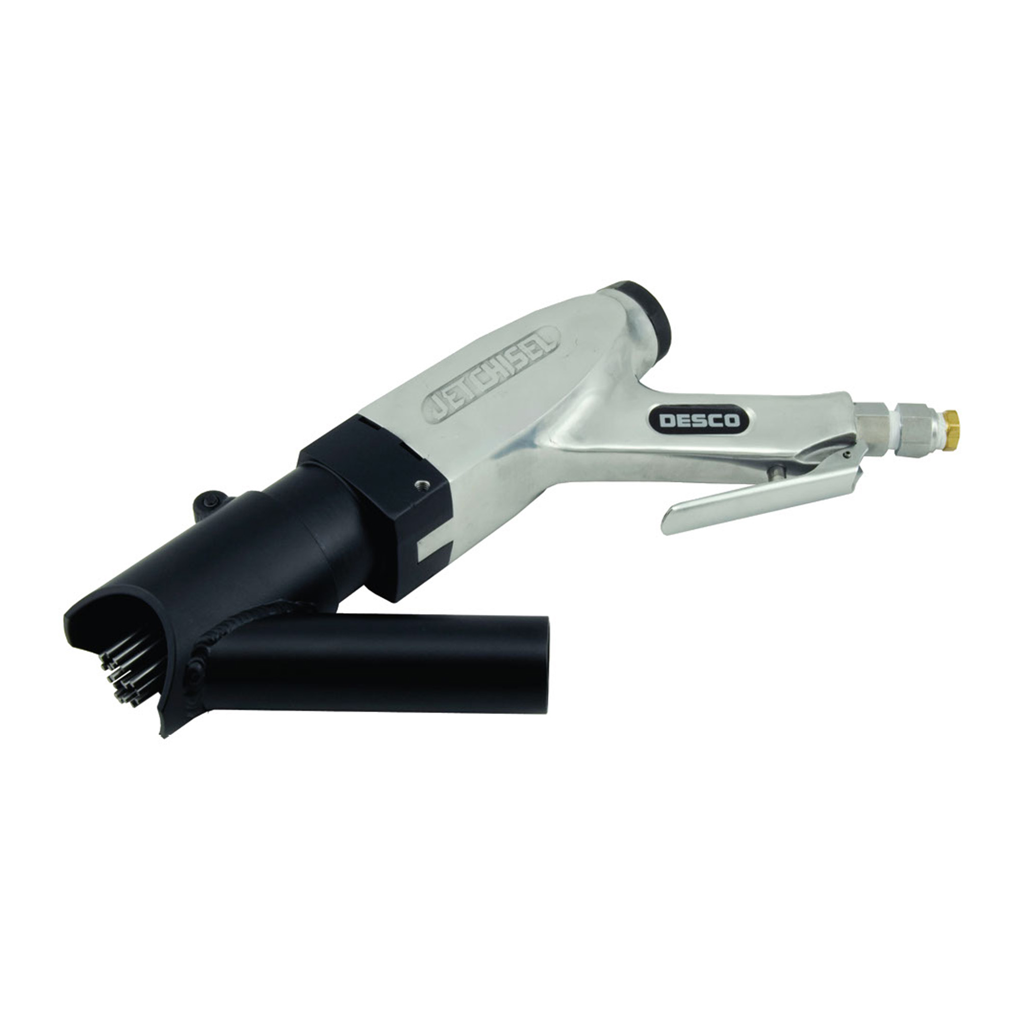Model 24 Needle Scaler, pistol grip style, w/inside corner dust collector (23 needles)