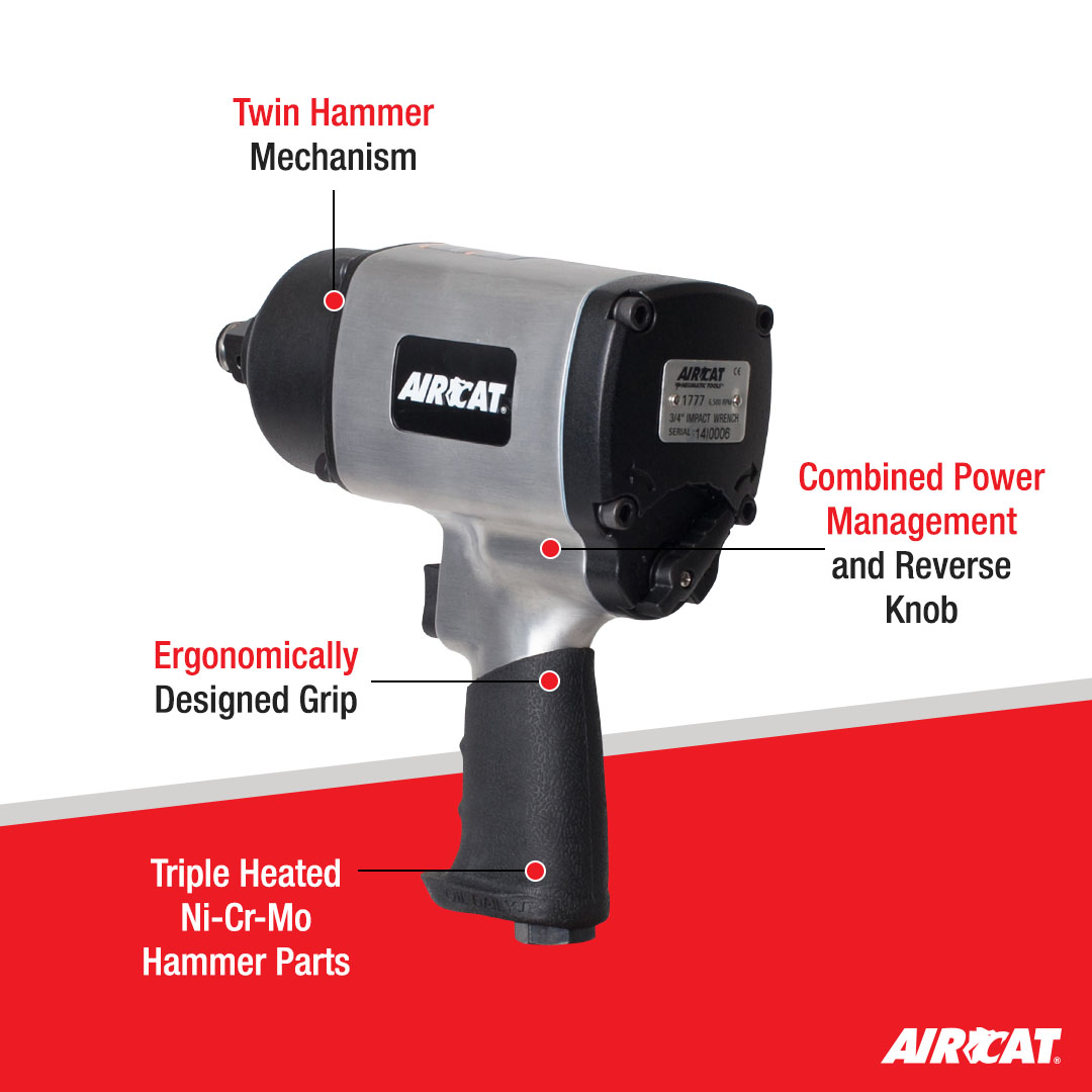 AIRCAT 3/4" IMPACT WRENCH - Image 5