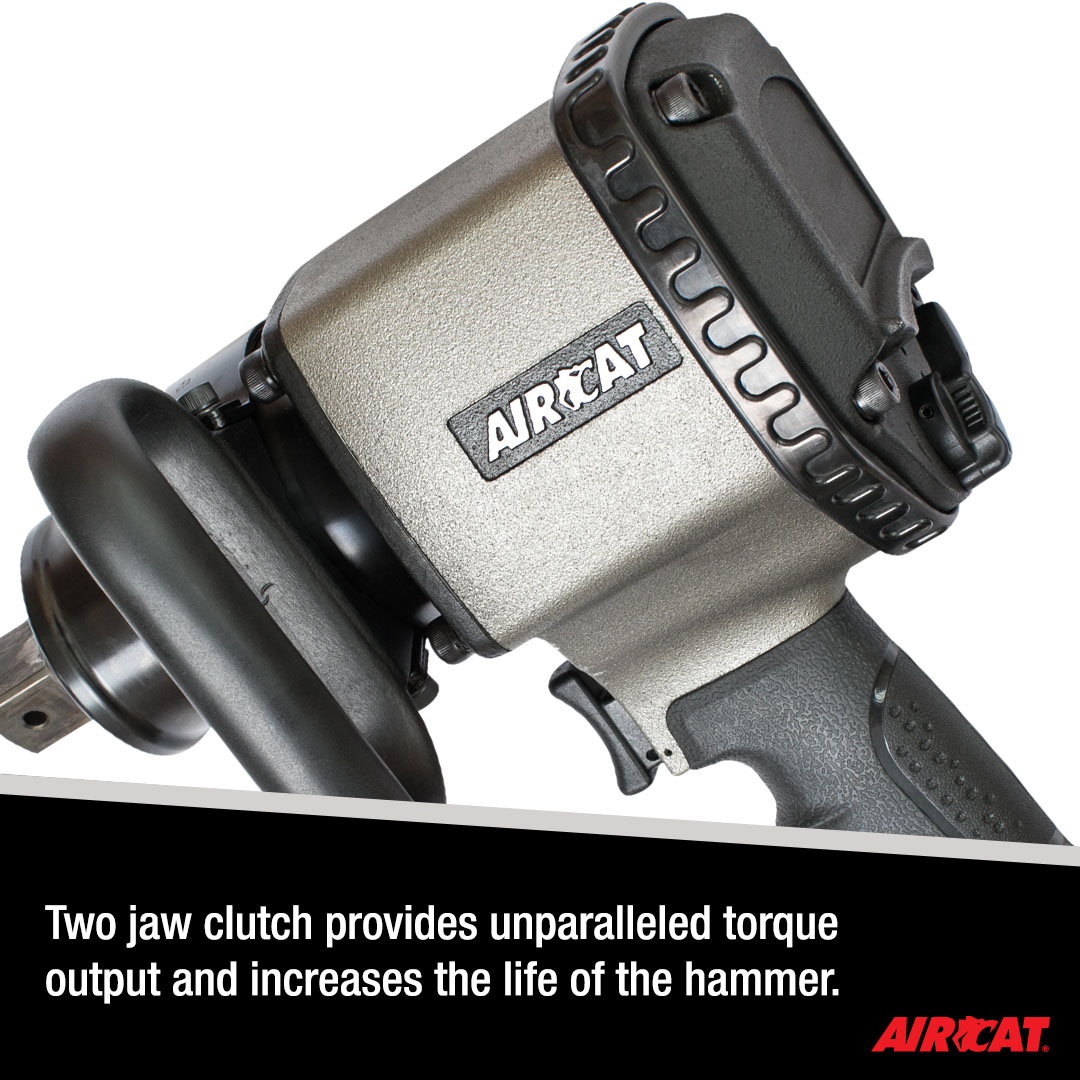 AIRCAT 1" TWO JAW PISTOL GRIP IMPACT WRENCH - Image 3