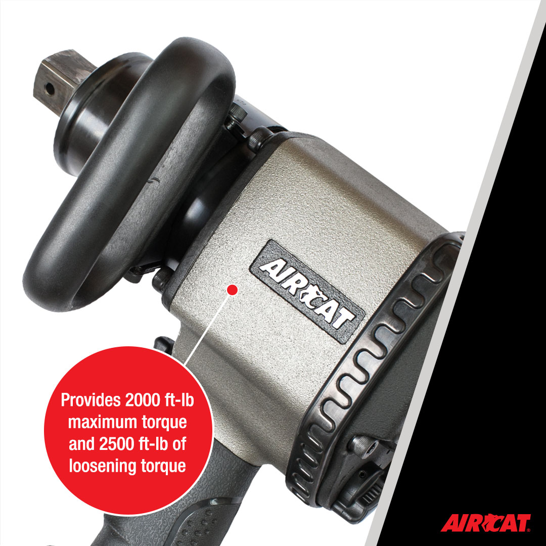 AIRCAT 1" TWO JAW PISTOL GRIP IMPACT WRENCH - Image 4