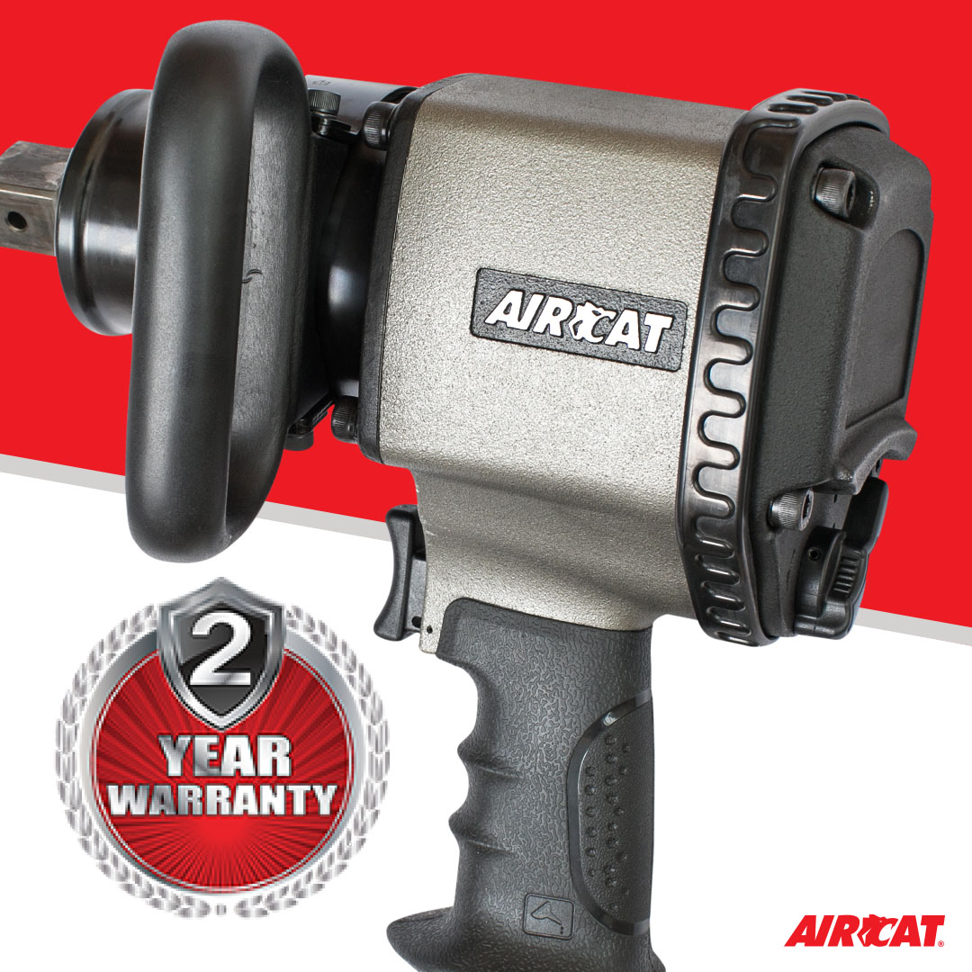 AIRCAT 1" TWO JAW PISTOL GRIP IMPACT WRENCH - Image 6