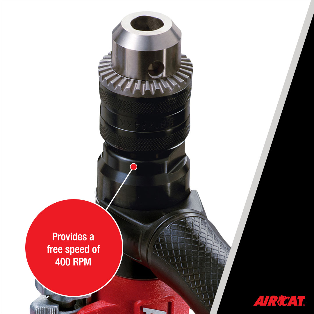 AIRCAT 0.6 HP 1/2" COMPOSITE REVERSIBLE DRILL - Image 5