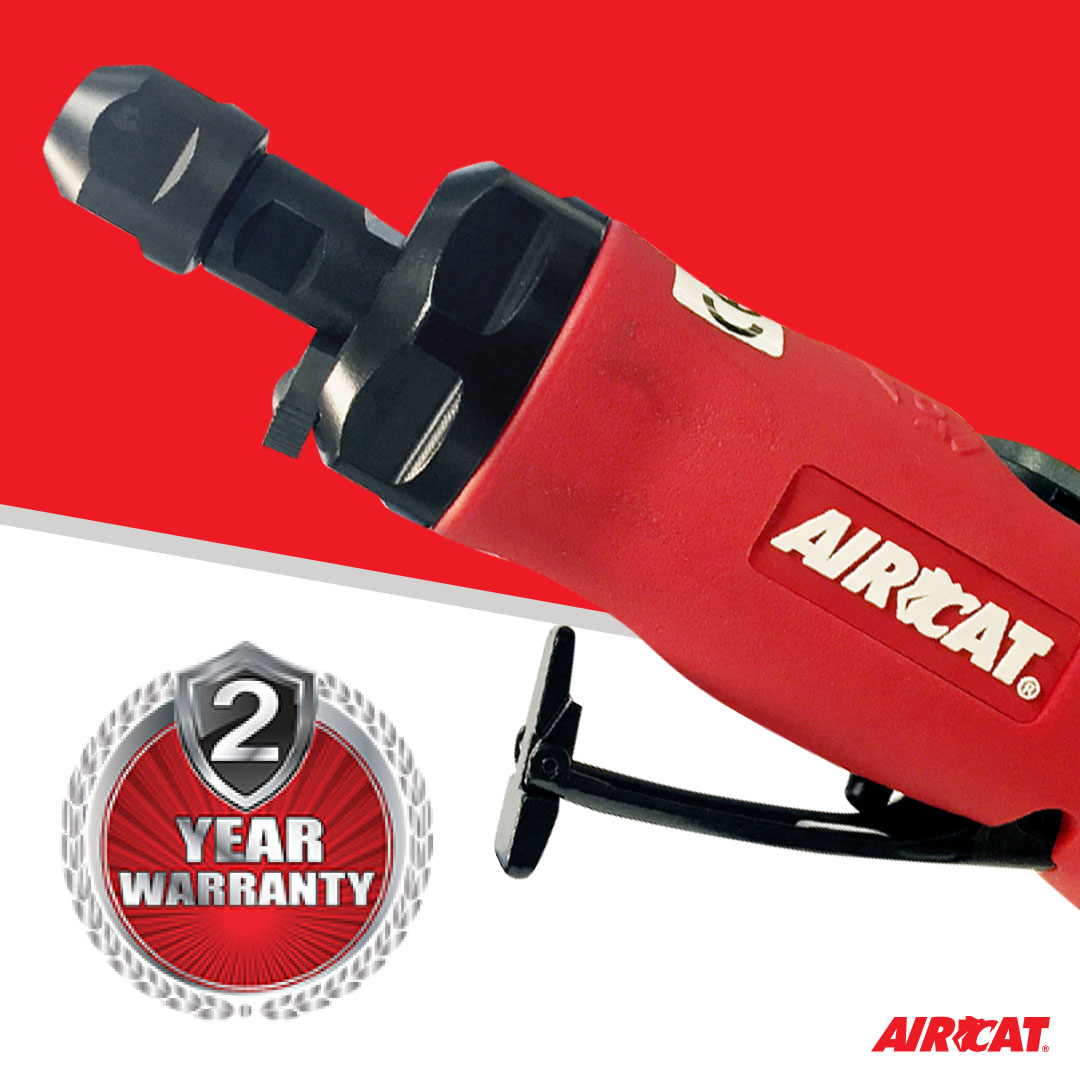 AIRCAT 0.75 HP REVERSIBLE STRAIGHT DIE GRINDER - Image 2