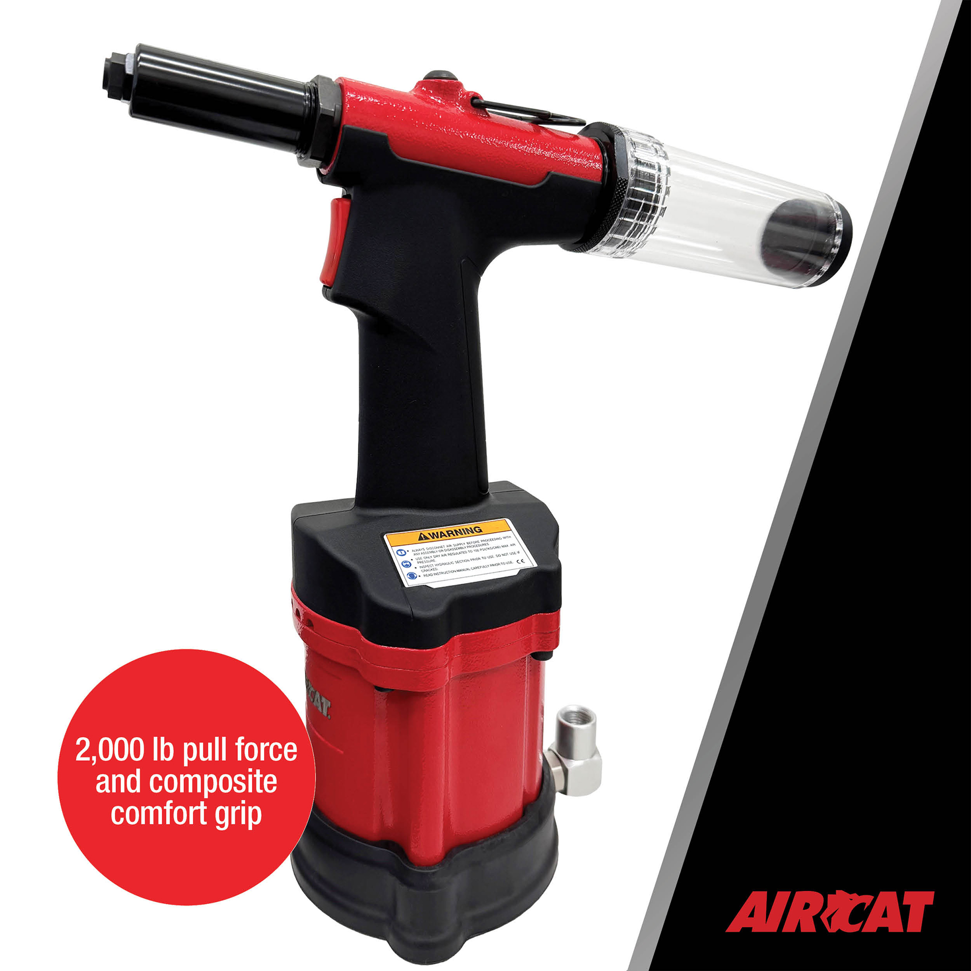 AIRCAT 3/16" Air Hydraulic Riveter - Image 5