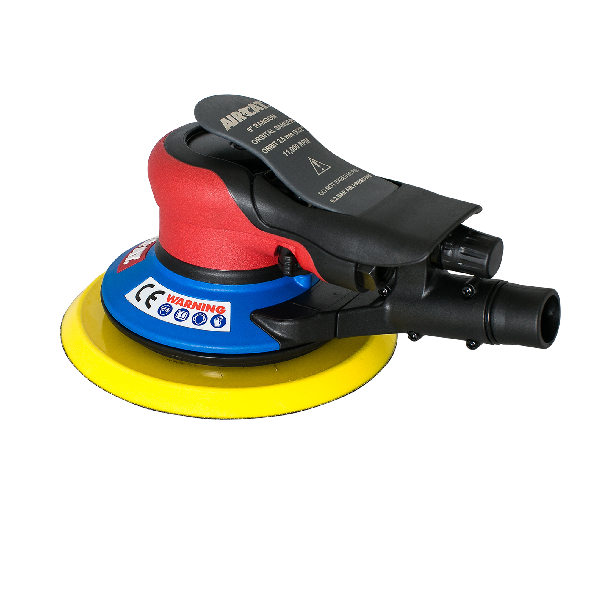 AIRCAT 6700-6-332CV Central Vac Orbital Palm front view