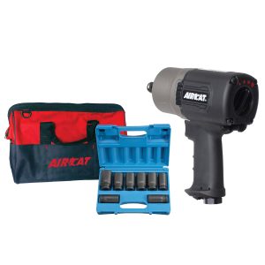 AIRCAT 1770-XLK 3/4" Composite Impact Wrench Kit