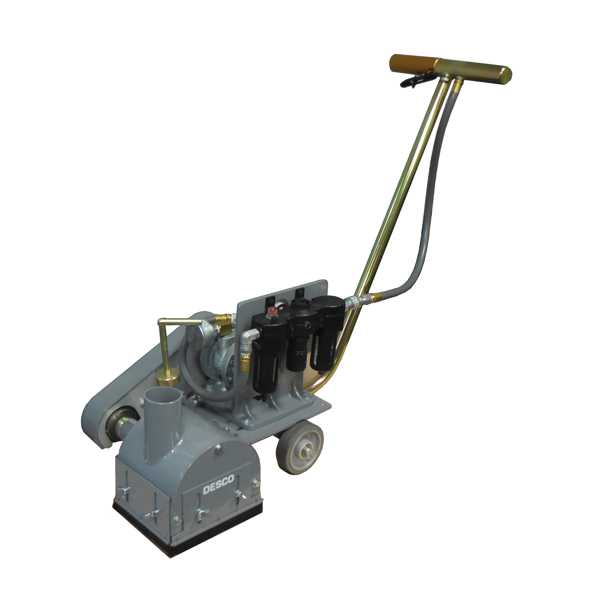 D 120.213 Descobrader, standard, pneumatic, with dust collection